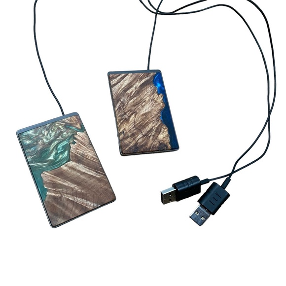 Carved (2 Pack) Wireless Chargers via USB-A for Smartphones